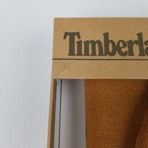 Timberland Men's Logo Jacquard Scarf and Reversible Beanie Hat 2 Piece Set NWT - Picture 12 of 12